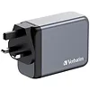 Verbatim Ładowarka GNC-200 32204 GaN 200W, PD 3.0, QC 3.0,  3x USB-C, 1x USB-A, UE/UK