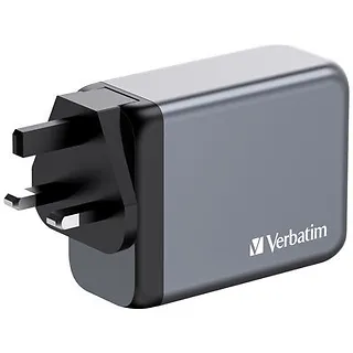 Verbatim Ładowarka GNC-200 32204 GaN 200W, PD 3.0, QC 3.0,  3x USB-C, 1x USB-A, UE/UK