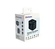 Verbatim Adapter podróżny UTA-02 49544 180 krajów, ładowarka 20 W, QC 3.0. 1x USB-C, 1x USB-A