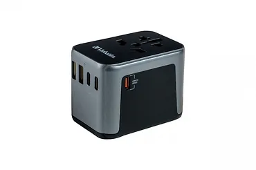 Verbatim Adapter podróżny UTA-03 49545 180 krajów, ładowarka PD 30W, QC 3.0 3x USB-C , 2x USB-A