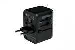 Verbatim Ładowarka i adapter podróżny UTA-04 49546  PD 61W, QC 3.0, 2x USB-C, 3x USB-A