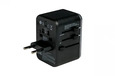 Verbatim Ładowarka i adapter podróżny UTA-04 49546  PD 61W, QC 3.0, 2x USB-C, 3x USB-A