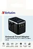 Verbatim Ładowarka i adapter podróżny UTA-04 49546  PD 61W, QC 3.0, 2x USB-C, 3x USB-A