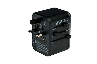 Verbatim Ładowarka i adapter podróżny UTA-04 49546  PD 61W, QC 3.0, 2x USB-C, 3x USB-A