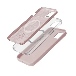 CRONG Etui Color Cover Magnetic - iPhone 15 MagSafe Piaskowy róż