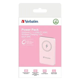 Verbatim Power Bank Charge n GO PD 20W qc 3.0  32241 5000mAh