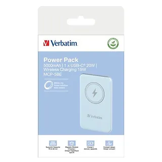 Verbatim Power Bank Charge n GO 32242 5000mAh PD 20W QC 3.0