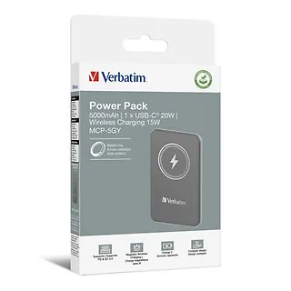 Verbatim Power Bank Charge n GO 32244 5000mAh PD 20W QC 3.0