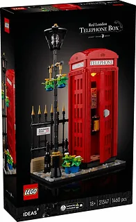 LEGO Klocki Ideas 21347 Czerwona londyńska budka telefoniczna