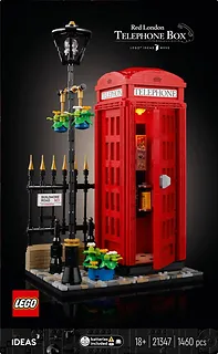 LEGO Klocki Ideas 21347 Czerwona londyńska budka telefoniczna