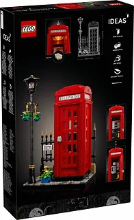 LEGO Klocki Ideas 21347 Czerwona londyńska budka telefoniczna