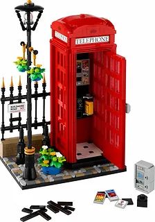 LEGO Klocki Ideas 21347 Czerwona londyńska budka telefoniczna