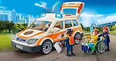 Playmobil Zestaw figurek City Life 71037 Samochód ratowniczy