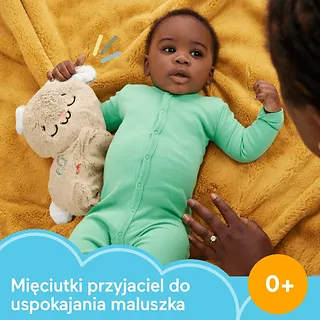 Fisher Price Przytulanka Sensimals Śpiący Króliczek Usypiacz-Uspokajacz