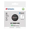 Verbatim Lokalizator My Finder Coin, 32133 BT 5.2, NFC Czarny