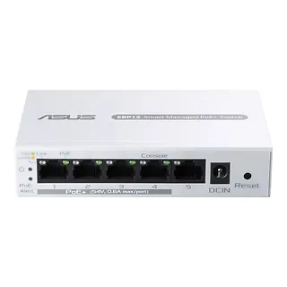 Asus Przełącznik Smart EBP15 5xGE (4xPoE+ 60W)