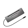 Stacja dokująca USB-C Metal Ergonomic 4K 3x Display Docking Station Power Delivery 85 W + i-tec Universal Charger 100 W