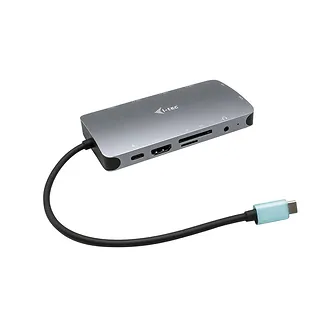 i-tec Stacja dokująca USB-C Metal Nano Dock HDMI/VGA with LAN + Universal Charger 100W