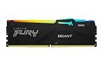 Kingston Pamięć DDR5 Fury Beast RGB 32GB(2*16GB)/6000 CL30 czarna