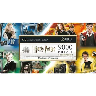 Trefl Puzzle 9000 elementów Domy Hogwartu Harry Potter