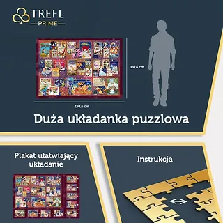 Trefl Puzzle 13500 elementów Golden Age of Disney