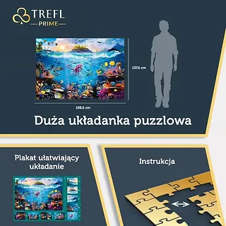 Trefl Puzzle 13500 elementów Rafa koralowa