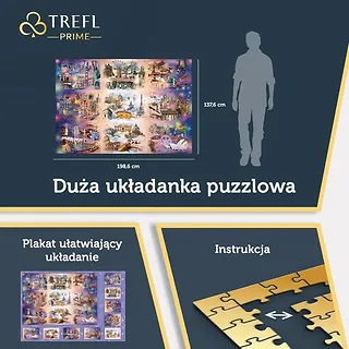 Trefl Puzzle 13500 elementów Cities Beyond the Clouds