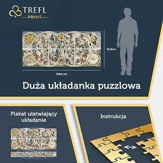 Trefl Puzzle 9000 elementów Ancient Celestial Maps