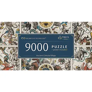 Trefl Puzzle 9000 elementów Ancient Celestial Maps