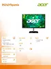 Acer Monitor 23.8 cala RS242Ybpamix