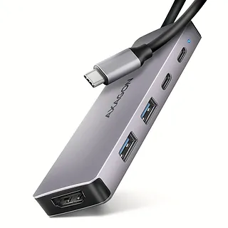 AXAGON HMC-5H60 2xUSB-A HDMI4K 1x USB-C PD100W USB-C