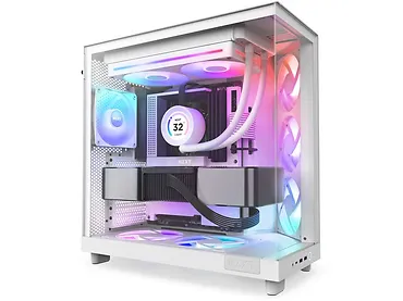 Wentylator NZXT F280 RGB CORE PWM Biały