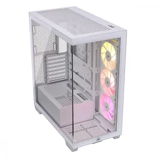 Corsair Obudowa 3500X ICUE LINK RGB TG Mid-Tower biała