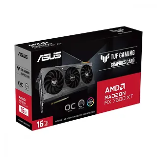 Asus Karta graficzna GeForce RX 7600XT TUF GAMING OC 16GB GDDR6 128bit 3DP