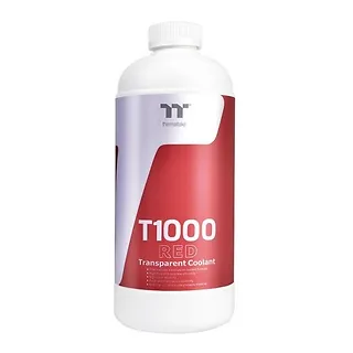 Thermaltake Płyn do zestawów wodnych - T1000 1L Coolant Transparent - Red