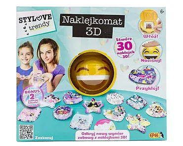 Epee Zestaw Naklejkomat 3D naklejki