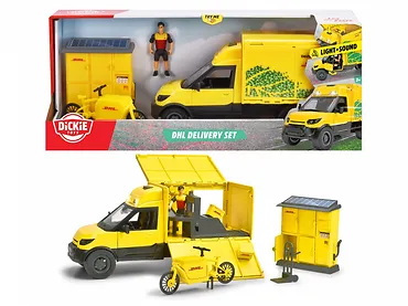 Dickie Zestaw z pojazdem DHL 25 cm City