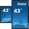 IIYAMA Monitor 43 cale TF4339AS-B1AG,IPS,4K,HDMIx2,DP,RJ45,3xUSB,40pkt,      ANDROID,24/7