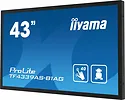 IIYAMA Monitor 43 cale TF4339AS-B1AG,IPS,4K,HDMIx2,DP,RJ45,3xUSB,40pkt,      ANDROID,24/7