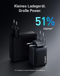 Anker Ładowarka sieciowa Prime 735 67W 2xUSB-C 1xUSB-A Czarna