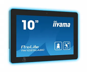 IIYAMA Monitor 10 cali TW1025ALASC B1PNR,10 punktów dotykowych IPS WiFi