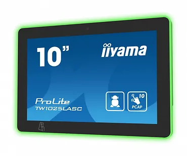 IIYAMA Monitor 10 cali TW1025ALASC B1PNR,10 punktów dotykowych IPS WiFi