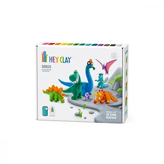 Tm Toys Masa plastyczna Hey Clay Zestaw Dinozaury