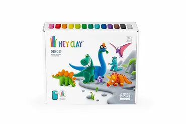 Tm Toys Masa plastyczna Hey Clay Zestaw Dinozaury