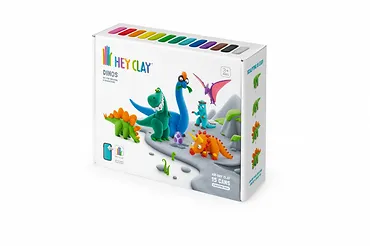 Tm Toys Masa plastyczna Hey Clay Zestaw Dinozaury