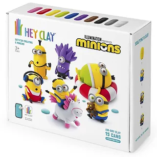 Tm Toys Masa plastyczna Hey Clay Zestaw Minionki