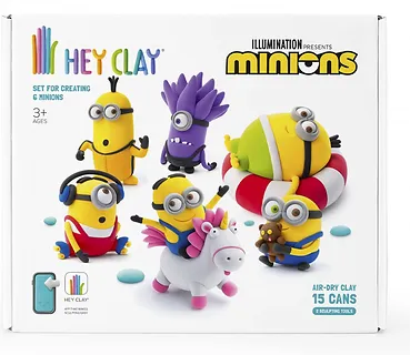 Tm Toys Masa plastyczna Hey Clay Zestaw Minionki