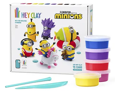 Tm Toys Masa plastyczna Hey Clay Zestaw Minionki