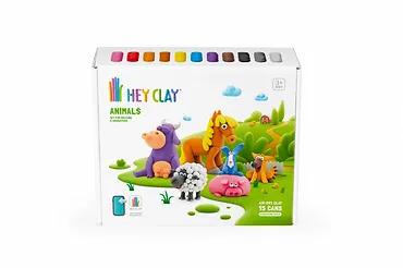 Tm Toys Masa plastyczna Hey Clay Zestaw Zwierzęta