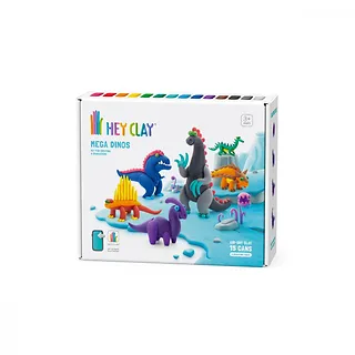 Tm Toys Masa plastyczna Hey Clay Zestaw Mega Dinozaury